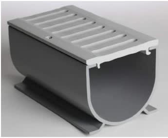 Quaker Cardinal 3" Water Hog Deck Drain Side