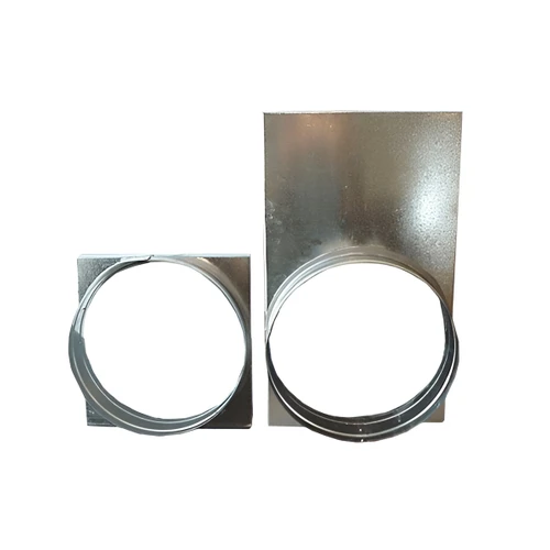 MTI Duct Transition Square to Round Adapter for Small Chassis Package Units | 667PCH2 — view 1