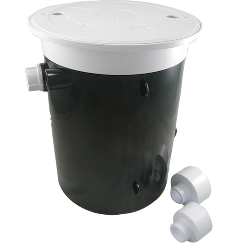 CMP AquaLevel Water Leveler In-Ground White Lid & Collar 3/4" Float Valve