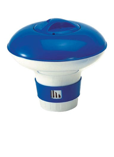 Ocean Blue Large Tablet Floating Feeder, Chlorine, 3"