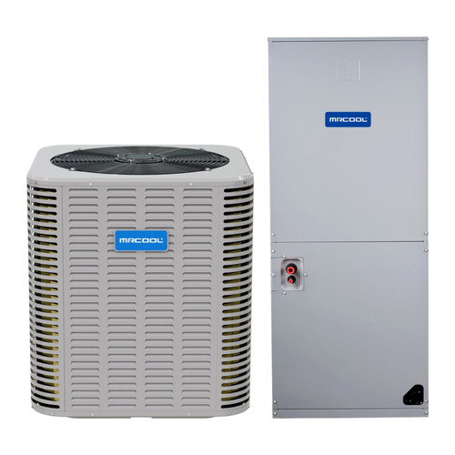 MRCOOL Signature Series 3.5 Ton 42,000 BTU 14.3 SEER2 Air Conditioner Split System with Multi-Position ECM Air Handler R-454B