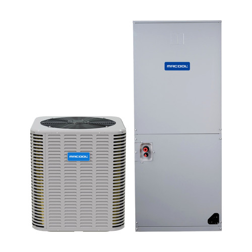 MRCOOL Signature Series 3 Ton 36,000 BTU 14.3 SEER2 Heat Pump Split System with Multi-Position ECM Air Handler R-454B