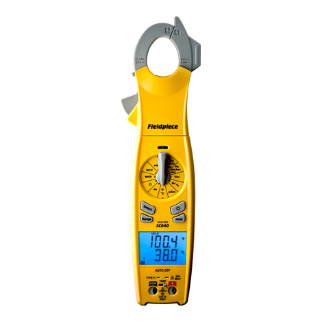 Fieldpiece Loaded Clamp Meter with Swivel Head and True RMS | SC640