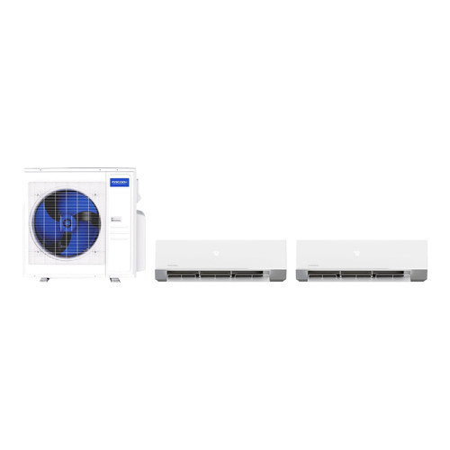 MRCOOL Olympus 4th Gen 36,000 BTU 5-Zone Wall Mounted Ductless Mini Split Heat Pump System (9k + 9k + 9k + 9k + 12k) 24.0 SEER2 R-454B 230V