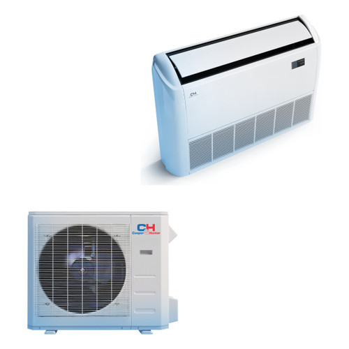 Cooper & Hunter Universal Floor Ceiling 18,000 BTU 1.5 Ton 23.3 SEER2 Universal Floor/Ceiling Ductless Mini Split Heat Pump System R-454B 208/230V | CH-RES18-230VO-CH-RSH18MFC