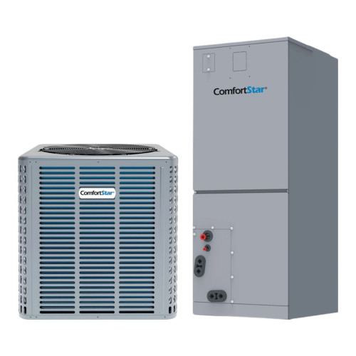 Comfortstar Star Pro BAH32 4 Ton 15 SEER2 Inverter Heat Pump Split System with Multi-Position Air Handler with Multi-Speed PSC Motor R32