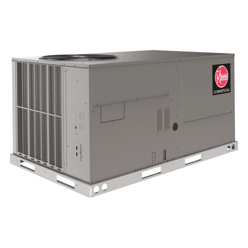 Rheem 3 Ton 13.4 SEER2 Commercial Air Conditioner Package Unit, Convertible, Direct Drive, 208/230V 3-Phase, R454B