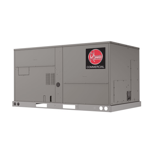Rheem 4 Ton 13.4 SEER2 Commercial Heat Pump Package Unit, Convertible, Direct Drive, 208/230V 3-Phase, R454B, model RHPCYB048ACT000AAAA0