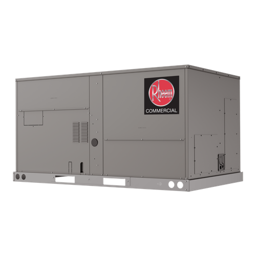 Rheem 4 Ton 13.4 SEER2 Commercial Heat Pump Package Unit, Convertible, Direct Drive, 208/230V 3-Phase, R454B, model RHPCYB048ACT000AAAA0