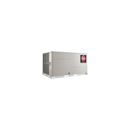 Rheem 7.5 Ton 14.1 IEER Commercial Heat Pump Package Unit, Convertible, Belt Drive VFD, 208/230V 3-Phase, R454B, model RHPDYB090ACG000AAAA0