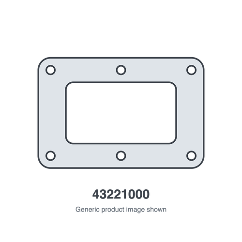 Sunstar 43221000 Draft Inducer Motor Gasket - generic product illustration