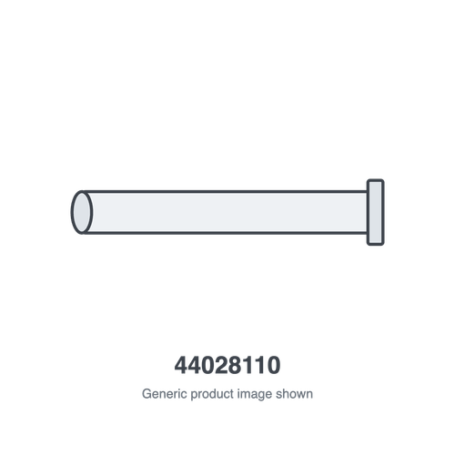 Sunstar 44028110 10' Hot Rolled Steel Tube Kit 4" OD with Flange - generic product illustration