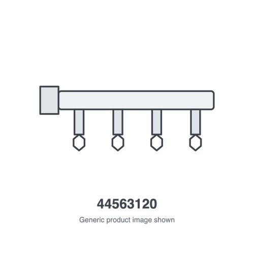 Sunstar 44563120 Natural Gas Manifold & Valve Assembly (6.0" W.C.) - generic product illustration
