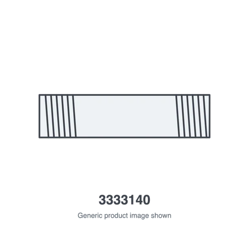 Sunstar 3333140 Pipe Nipple 1/2" NPT x 4" - generic product illustration
