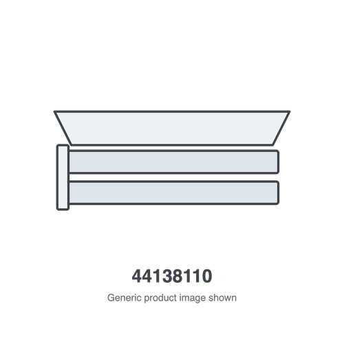 Sunstar 44138110 50' Hot Rolled Steel Body Package with Alumi-Therm First Tube (5 Reflectors) - generic product illustration