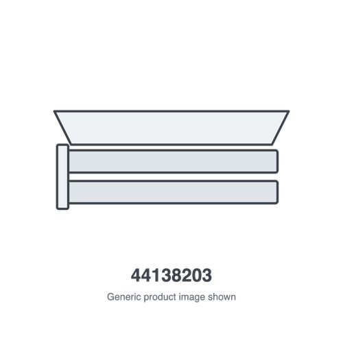 Sunstar 44138203 50' Body Package - Stainless 409/Aluminized Tubes with Stainless Steel Reflectors - generic product illustration