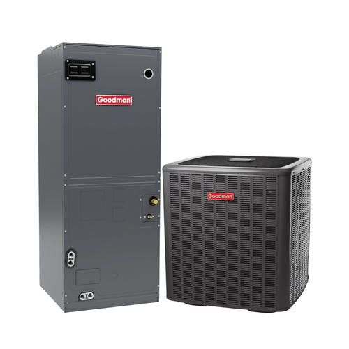 Goodman 4 Ton 17.2 SEER2 Heat Pump Air Conditioner Split System with R32 Refrigerant | GLZT7CA4810-AMVT60DP1300
