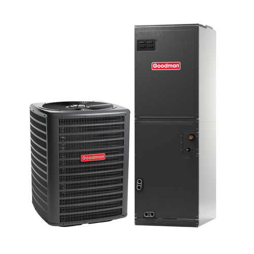 Goodman 3 Ton 15 SEER2 Heat Pump Air Conditioner Split System | GLZS4MA3610 AMVT36CP1300
