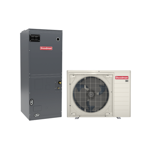 Goodman 3 Ton 18.5 SEER2 Heat Pump Air Conditioner Split System | GZV7SA3610 AHVE42CP1300