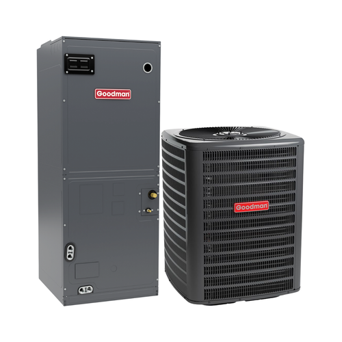 Goodman 2.5 Ton 15.2 SEER2 Heat Pump Air Conditioner Split System with R32 Refrigerant | GLZS4MA3010-AMST42CU1300