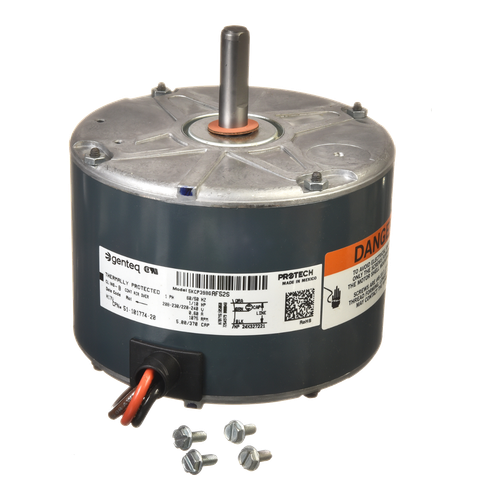 ProTech 1/10 HP Condenser Fan Motor - 208-230V, 1075 RPM, 1-Speed, CCW – 51-101774-20