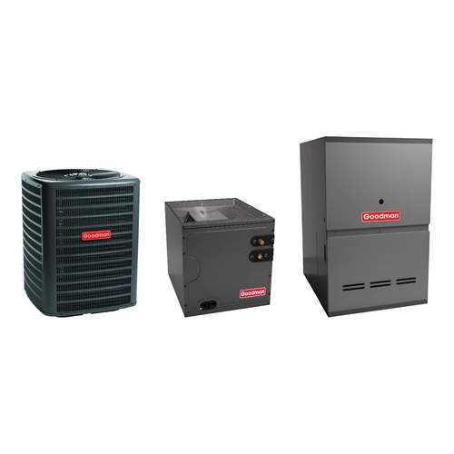 Goodman 1.5 Ton Air Conditioner Gas Furnace & Air Conditioner System