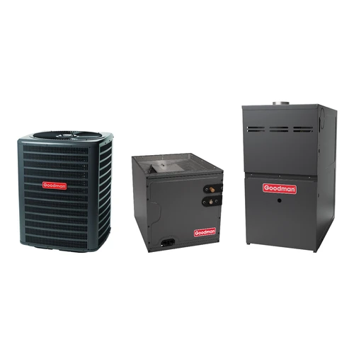 Goodman 1.5 Ton Air Conditioner Gas Furnace & Air Conditioner System