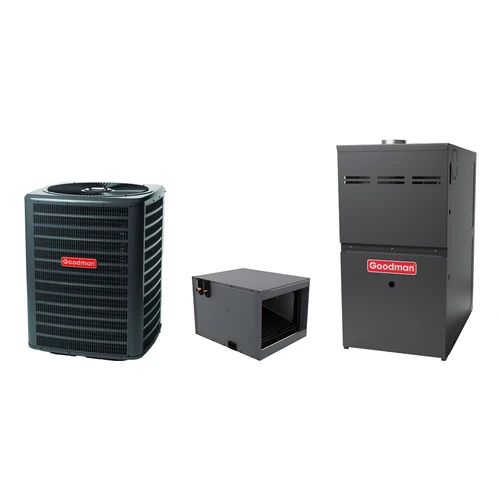 Goodman 1.5 Ton Air Conditioner Gas Furnace & Air Conditioner System
