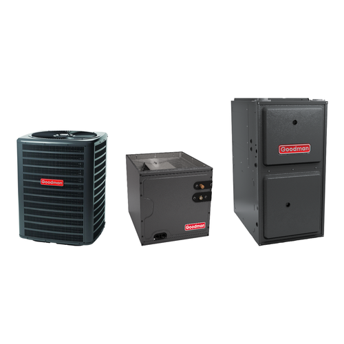 Goodman 1.5 Ton Air Conditioner Gas Furnace & Air Conditioner System