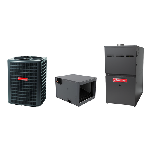 Goodman 1.5 Ton Air Conditioner Gas Furnace & Air Conditioner System