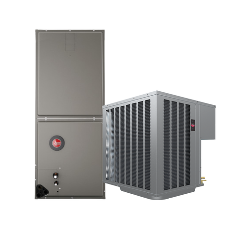 Rheem Select Series 2 Ton 14.3 SEER2 Heat Pump Split System with Multi-Position ECM Constant Torque Air Handler R454B – WP14AY24AJ2NA RH2TY2417STANNJ
