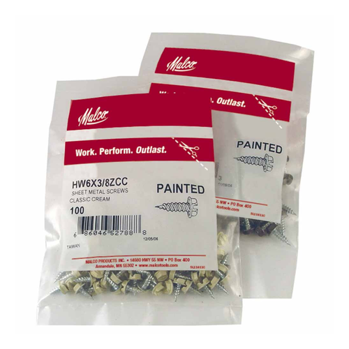 Malco HW7X1/2ZRBT Hex Washer Head Screw – High-Strength Fastener for Metal Applications