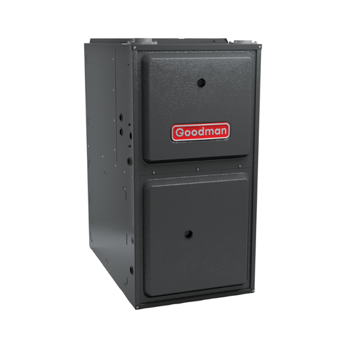 Goodman 40,000 BTU 97% AFUE Single-Stage Gas Furnace, Multi-Speed ECM (9-Speed), Upflow/Horizontal, 17.5 Inch Cabinet, Ultra Low NOx, model GR9S960403BU