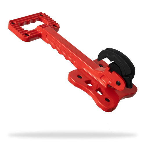 Pipe Vise APV02 Roughneck Heavy-Duty Aluminum Pipe Vise - 2" Capacity, Spring-Loaded Double V Jaws