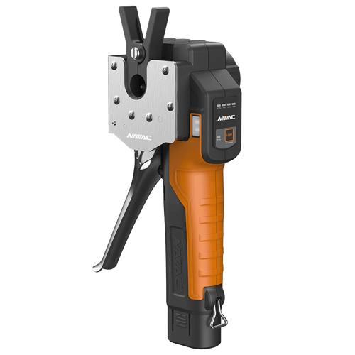 NAVAC NEF6LM BreakFree Cordless Power Flaring Tool 45° 1/4" to 3/4" O.D. with Flare Gauge