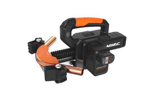 NAVAC NTB7L BreakFree Cordless Power Tube Bender Kit 1/4" to 7/8" O.D., 7 Sizes