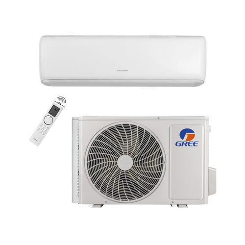 Gree 36,000 BTU 21 SEER2 Wall Mounted Ductless Mini Split Heat Pump System Livo Series R32 230V | 4LIV36HP230V1AO-4LIV36HP230V1AH