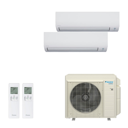 Daikin 2MXTH18AVJU9 dual-zone ductless mini split system