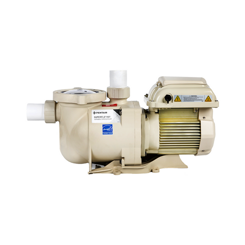Pentair 2.2 thp Variable Speed Pool Pump in almond color SuperFlo VST Series | 342002