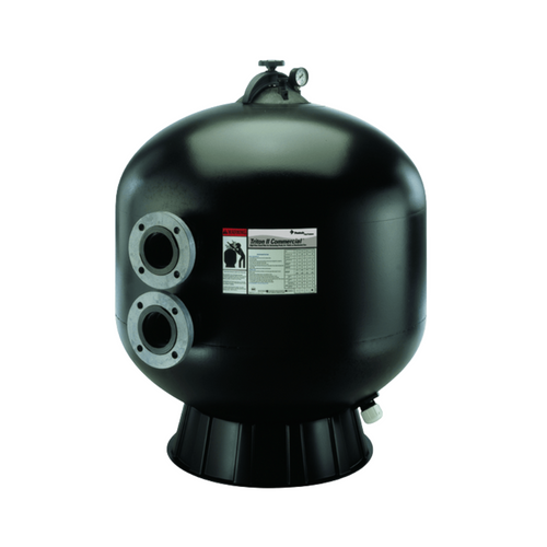 Pentair 36" diameter 106 gpm Fiberglass Side Mount Sand Filter without Valves 7.06 sq. ft filter area and 50,880 Turnover Capacity Triton C-3 Series | 140342