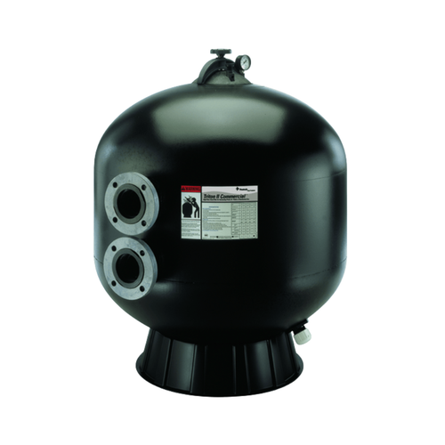 Pentair 36" diameter 106 gpm Fiberglass Side Mount Sand Filter without Valves 7.06 sq. ft filter area and 50,880 Turnover Capacity Triton C-3 Series, model 140342