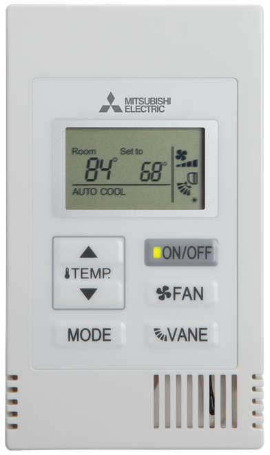 Mitsubishi Electric Ductless System Wired Remote Controller | PAC-YT53CRAU-J — view 1