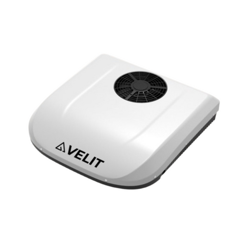 Velit 12,000 BTU 1200W Recreational Vehicle / Truck Rooftop Air Conditioner in White 48V R32 Refrigerant | 48V3000RW