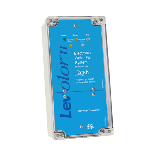 Jandy Electronic Water Leveler with One 100ft sensor lead and One 1 inch Valve for Vanishing Edge or Catch Basins | K2000CKC
