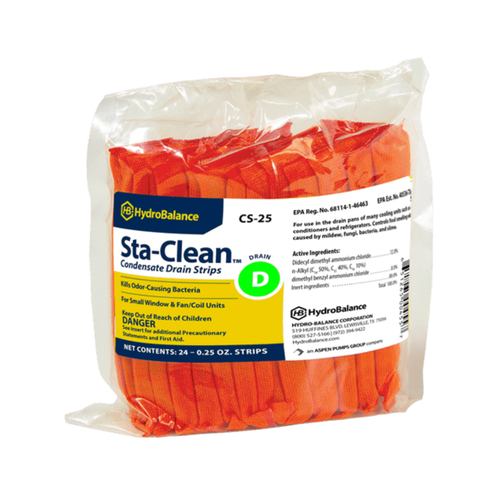 Hydrobalance Sta-Clean Pan Strips–Mini 24-pk Bag, xSmall, 1 BG/CS