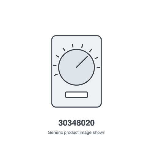 Sunstar 30348020 Economy Line Voltage Thermostat 120V, 50-90°F, Up to 7 Heaters - generic product illustration