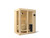 KOHLER C1 Two-Person Small Indoor Sauna Without Floor in Scandinavian Spruce
