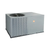 Bryant 4 Ton 13.4 SEER2 Heat Pump Air Conditioner Package Unit, model PH5ZNB048000