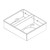 Daikin 18-Inch Downflow Square-to-Round Duct Adapter for 4-6 Ton Packaged Rooftop Units