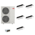 Mitsubishi Electric 48,000 BTU 23 SEER2 Smart Multi Five Zone 1-Way Ceiling Cassette Ductless Mini Split Heat Pump System 9+9+9+12+18 with Branch Box R454B